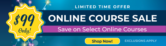 December $99 Online Course Sale!